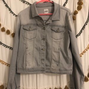 Kenzie Light Grey Denim Jacket 🧥👌🛍